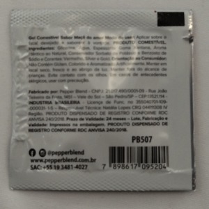 Gel Vibrante com Glitter Sach Sedenta Por Oral 3g Ma do Amor 