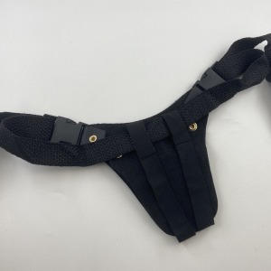 Cinta Peniana em Couro Sinttico Prtese Pnis Realstico 13x2,3cm Soulsex