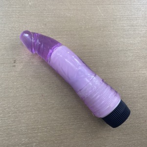 Pnis Realstico Colorido com Vibrador 19x4,3cm