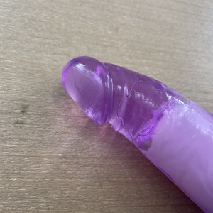 Pnis Realstico Colorido com Vibrador 19x4,3cm