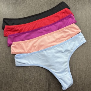 Calcinha Fio Duplo em Microfibra de Polister