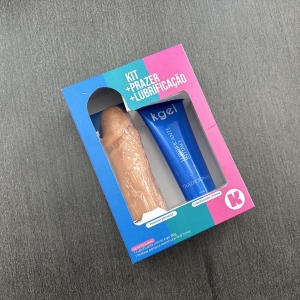 Kit Lubrificante ntimo Tradicional e Prtese Peniana da Kgel Softline