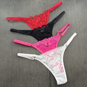 Tanga Borboleta Sexy em Renda