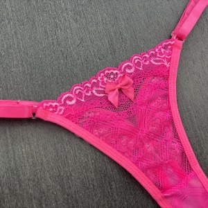 Tanga Borboleta Sexy em Renda