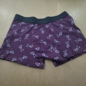 Kit 3 Cueca Boxer Infantil em Malha